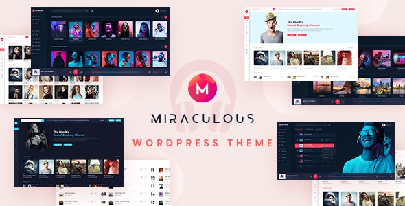 Miraculous v1.2.0 – 在线音乐商店 WordPress 主题 - 狐狸资源网